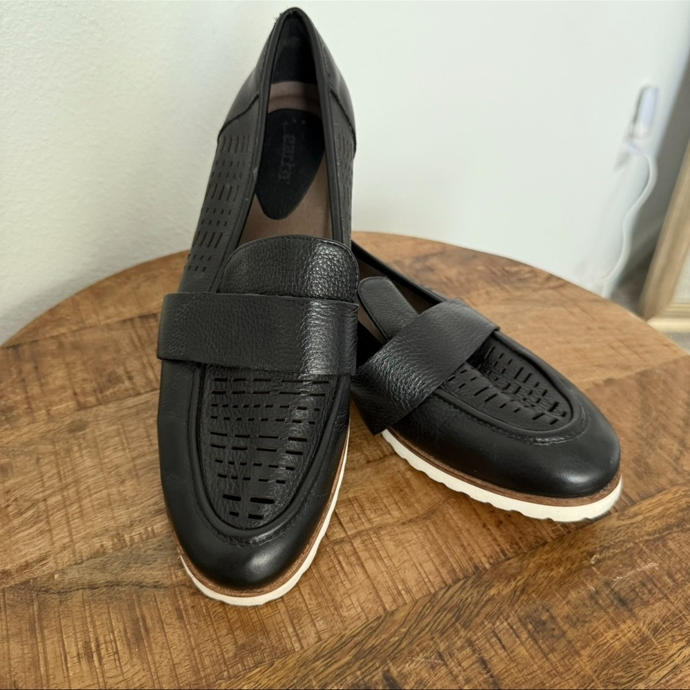 Leather Loafers Perforated